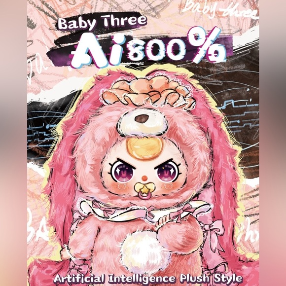 Baby 3 AI (Artificial Intelligence) 800% “Warmheart Kitten” Special Glitter Eyes - Picture 2 of 11